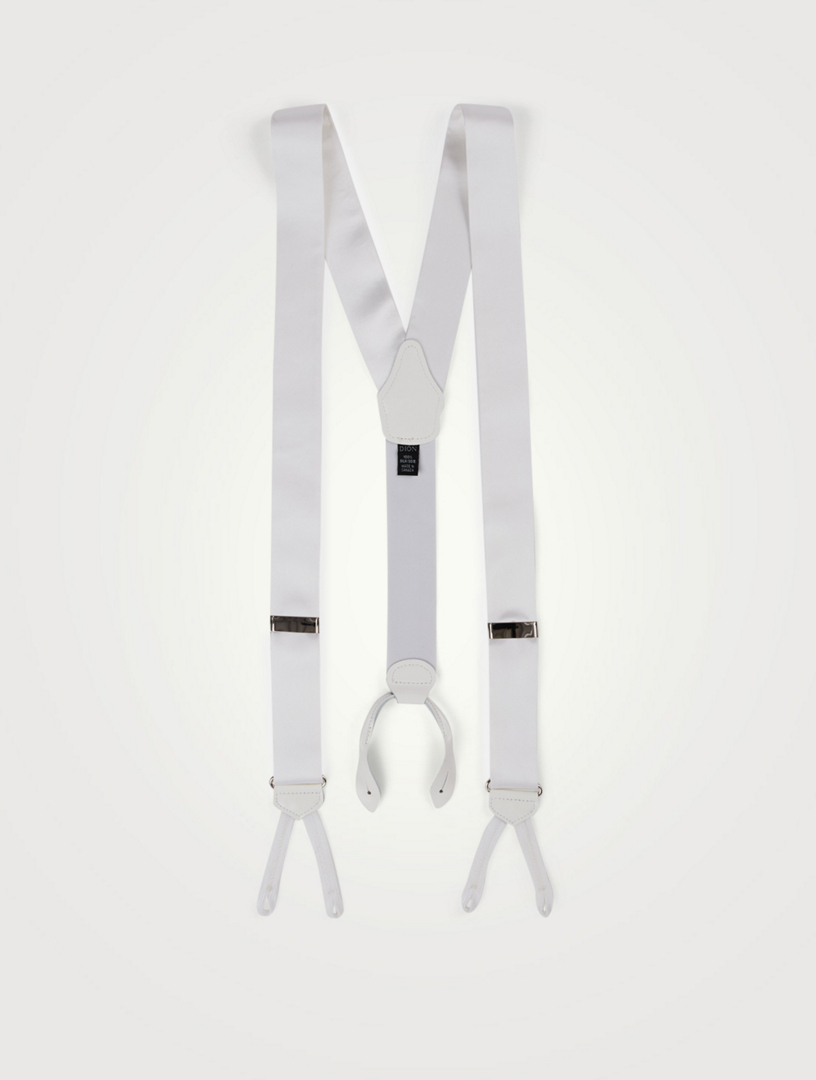 Silk Satin Suspenders