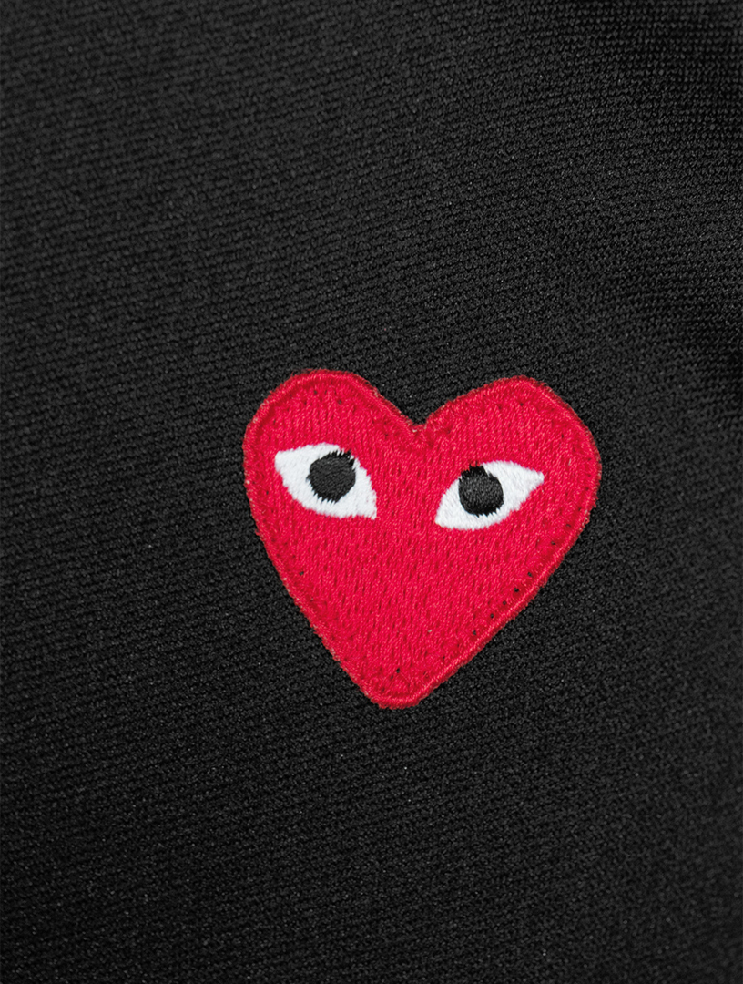 COMME DES GARÇONS PLAY Heart Zip-Up Hoodie