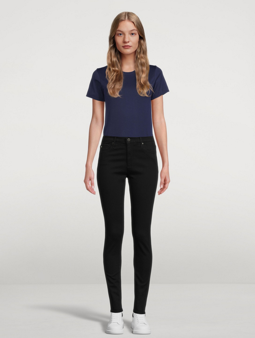 Farrah High-Waisted Skinny Jeans