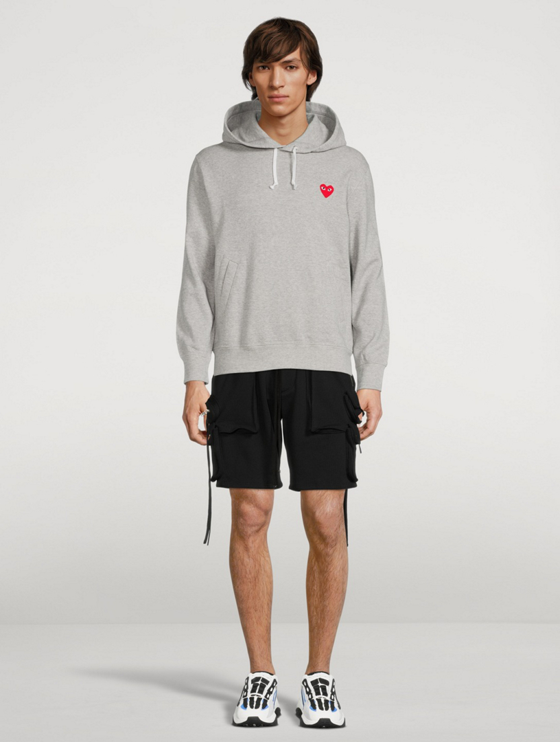 COMME DES GARÇONS PLAY Heart Hoodie | Holt Renfrew