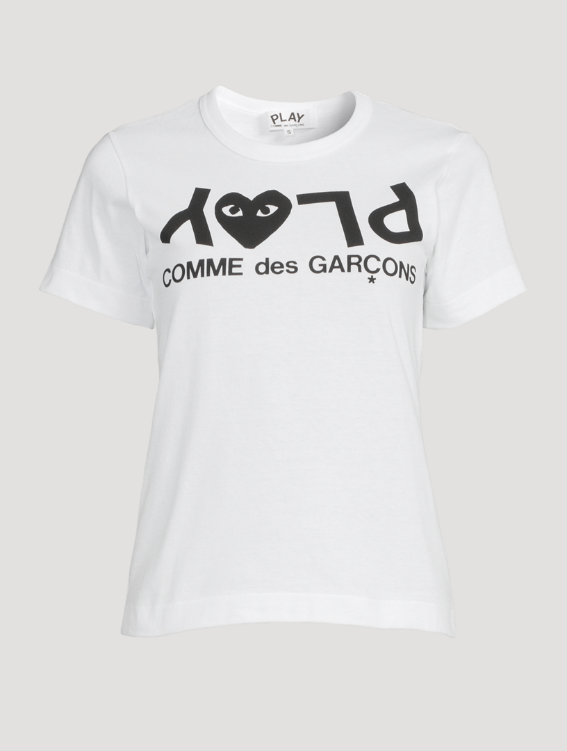 COMME DES GARÇONS PLAY Logo T-Shirt | Holt Renfrew