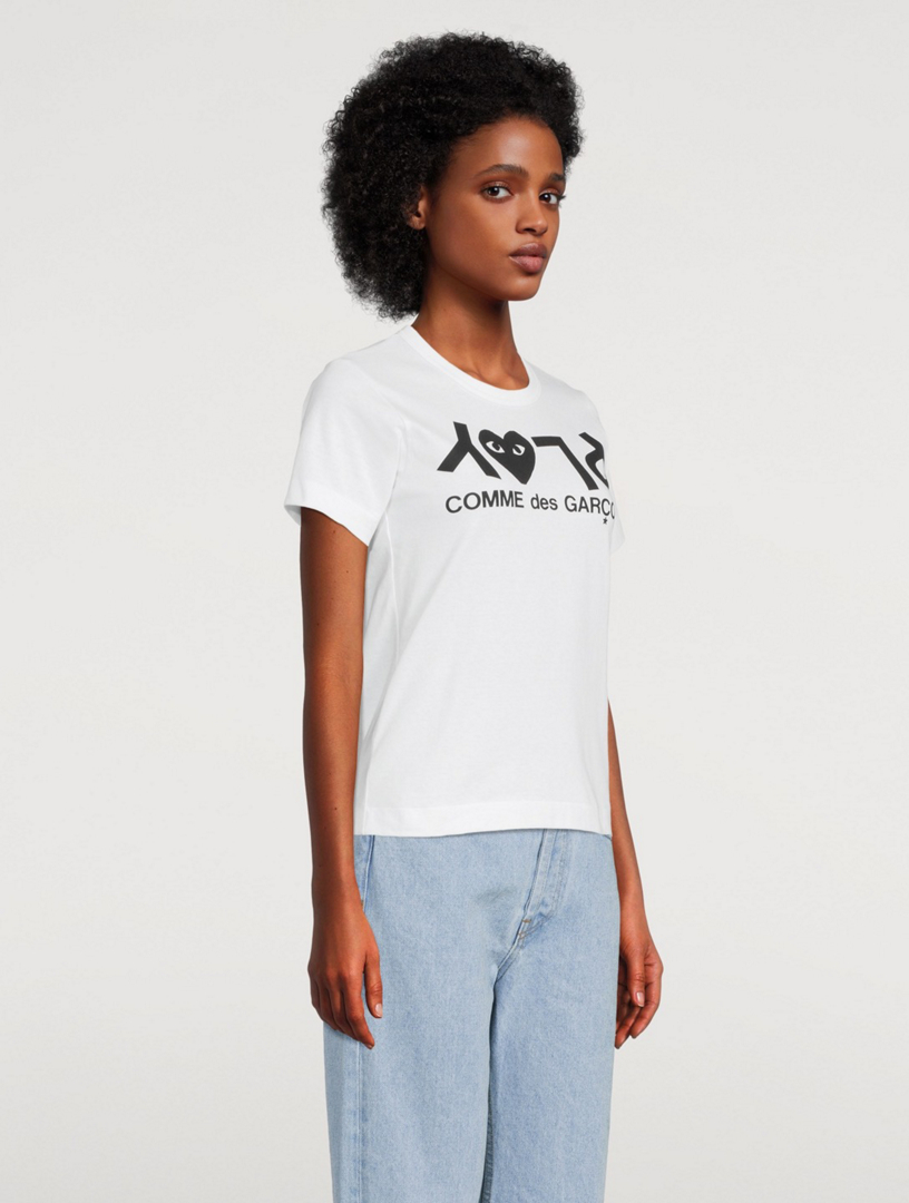 COMME DES GARÇONS PLAY Logo T-Shirt | Holt Renfrew