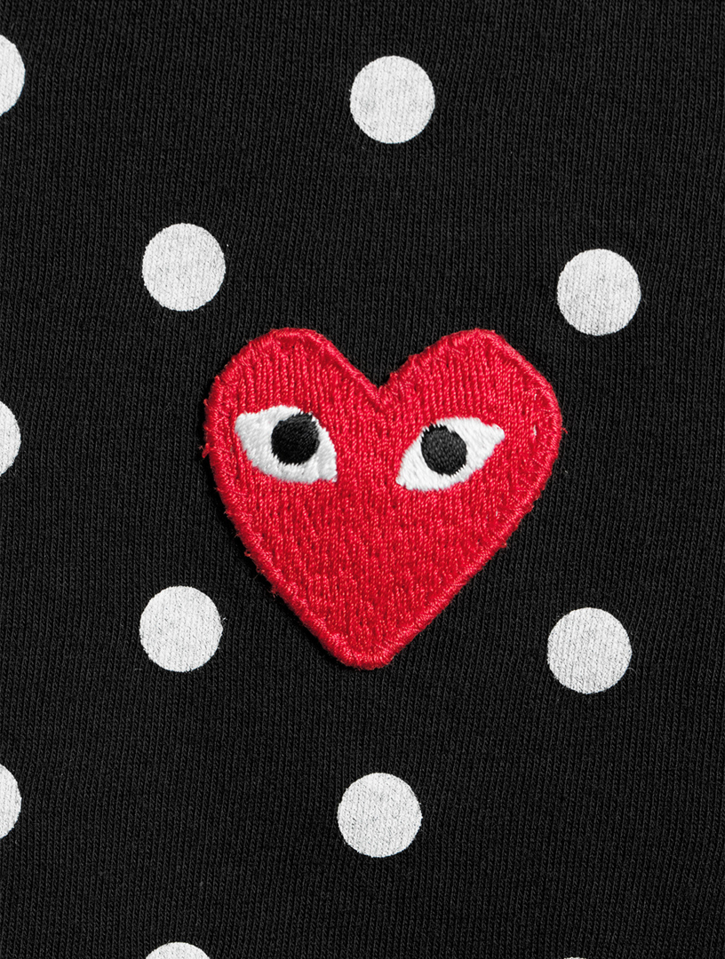 Polka dot comme on sale des garcons shirt