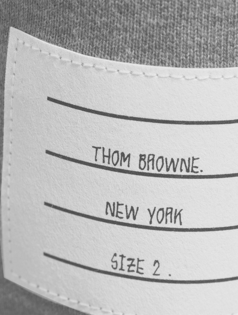 Thom browne hot sale sweatpants sizing