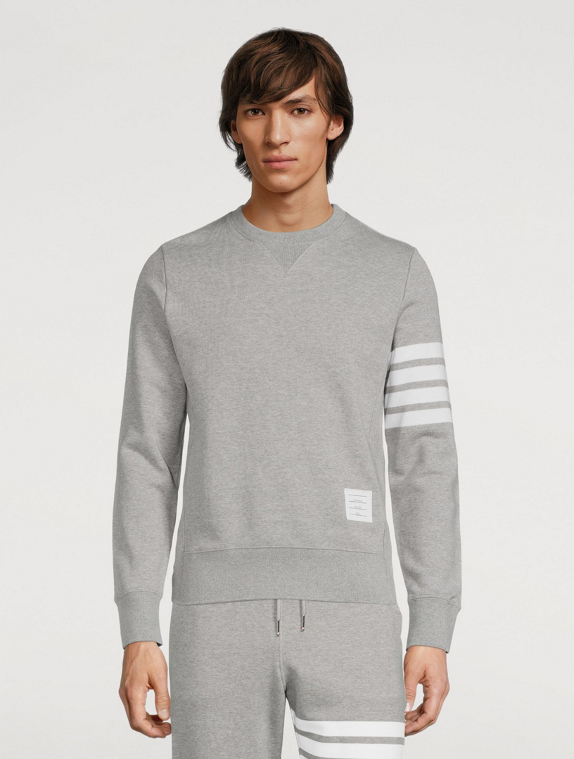 Thom browne 4 deals bar sweatshirt