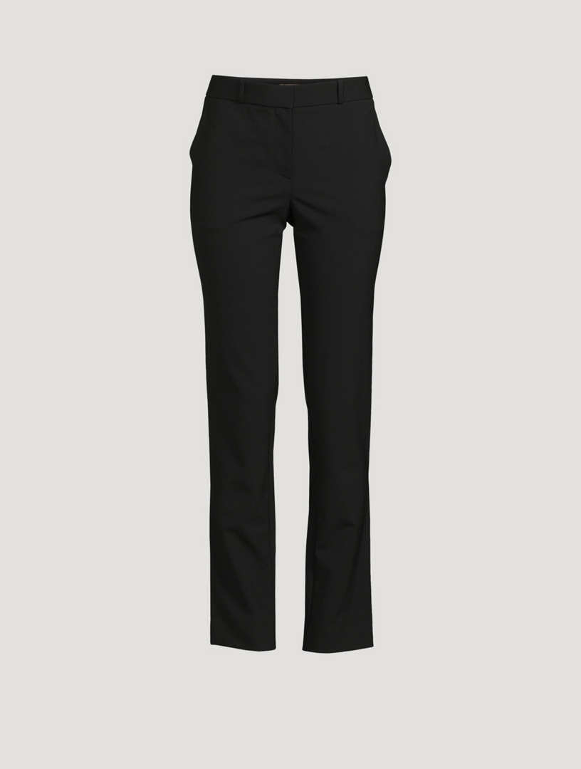 THE ROW Franklin Stretch Wool Pants Holt Renfrew