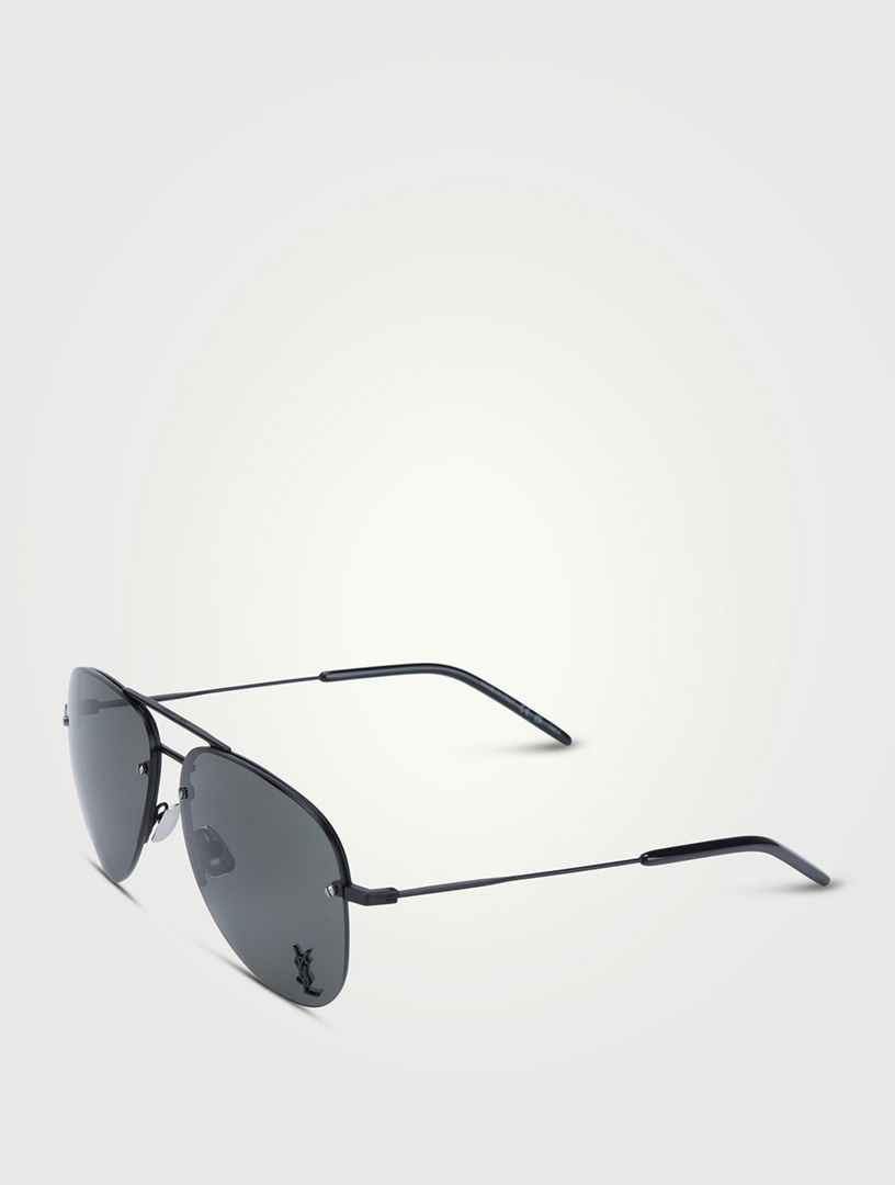 Saint Laurent Classic 11 M Aviator Sunglasses