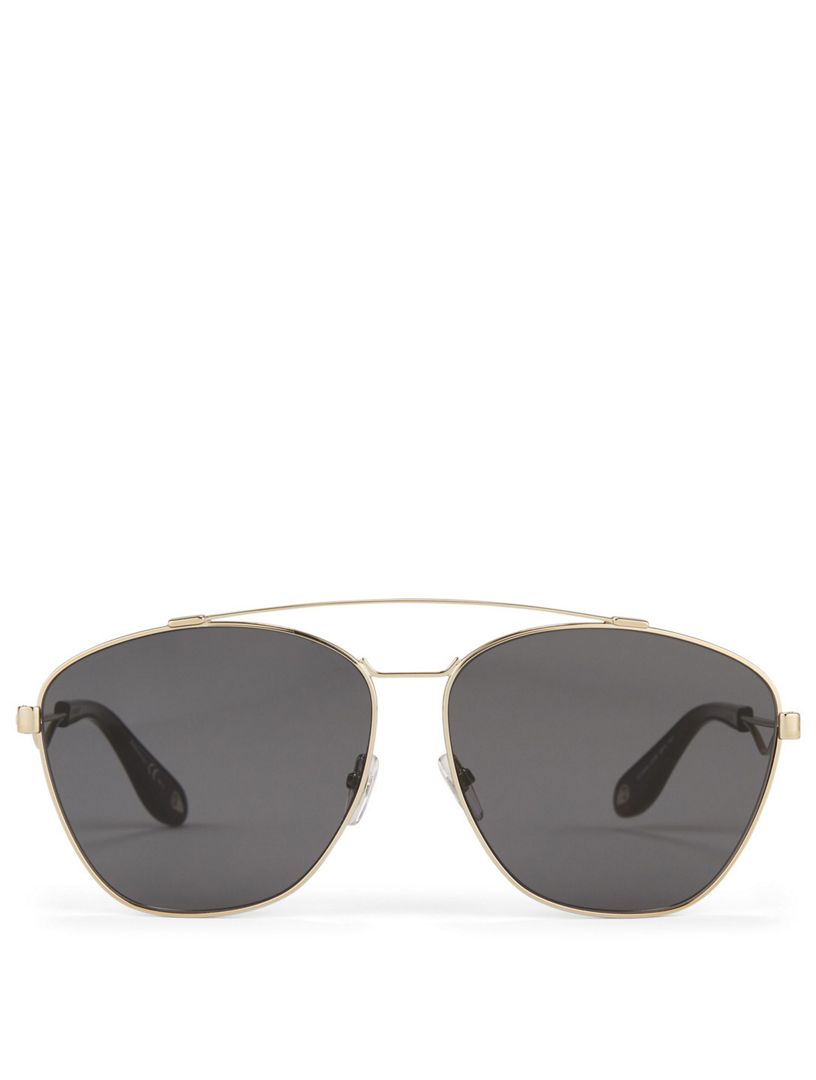 Givenchy square store aviator sunglasses