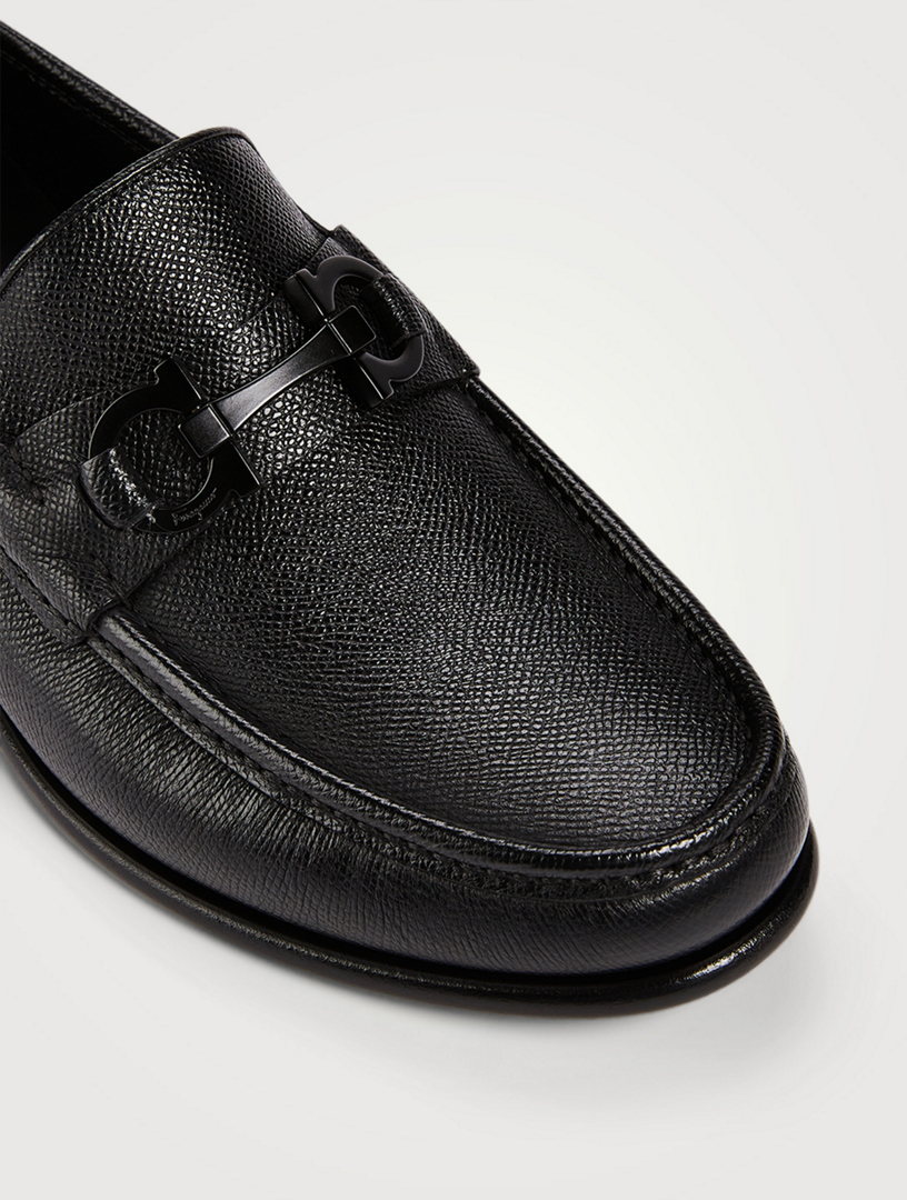 Crown Leather Loafers