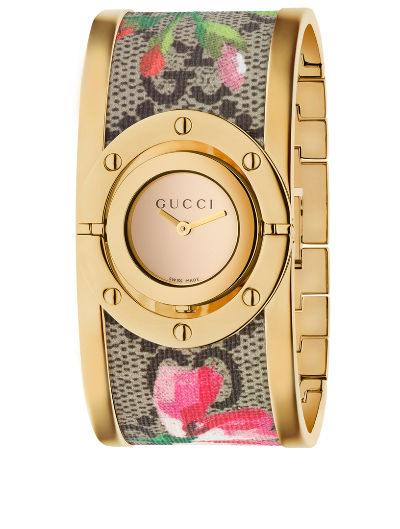 Gucci cuff cheap watch