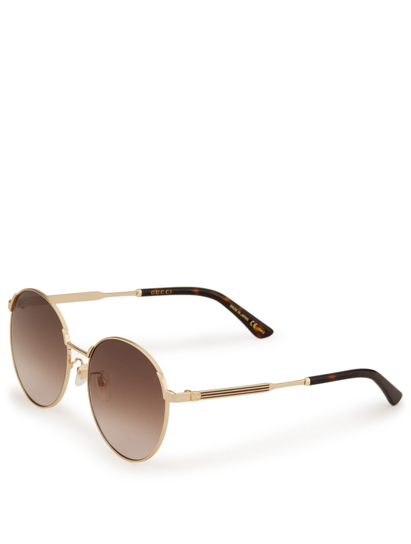 Round Sunglasses With Web