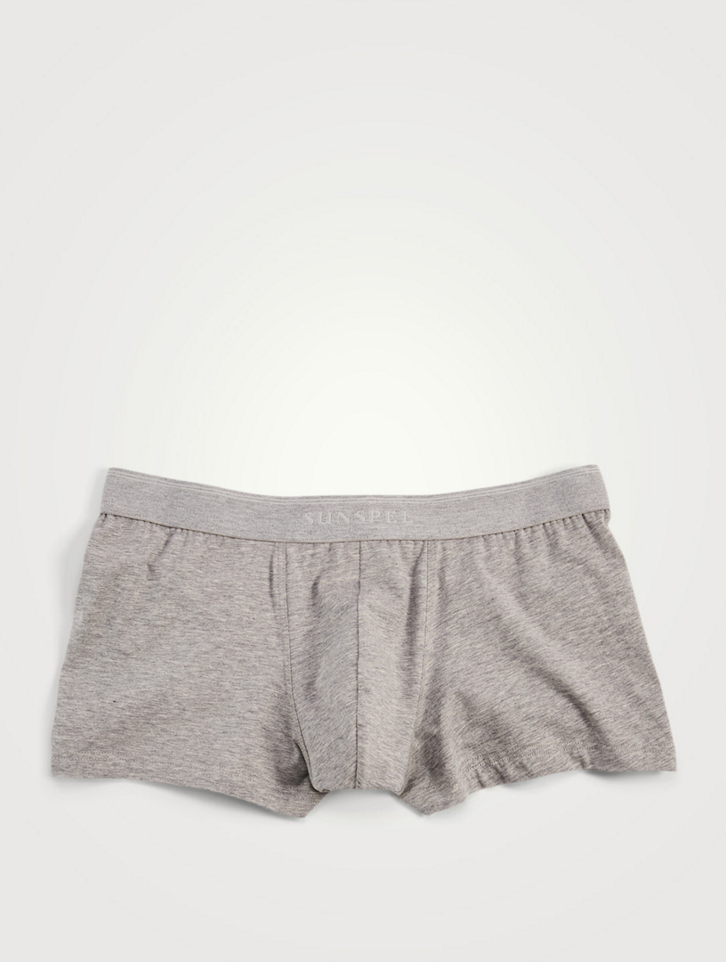 Caleçon boxeur en coton extensible