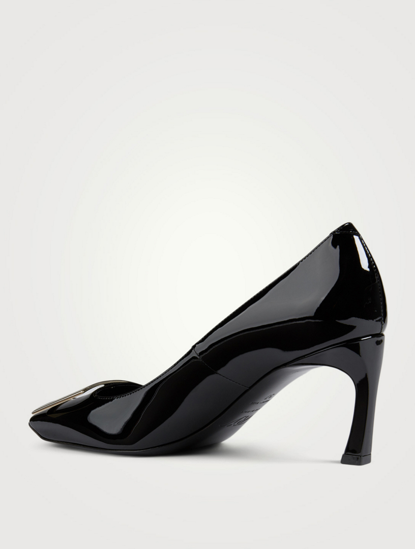 Roger Vivier Women's Patent Leather Slingback Pumps