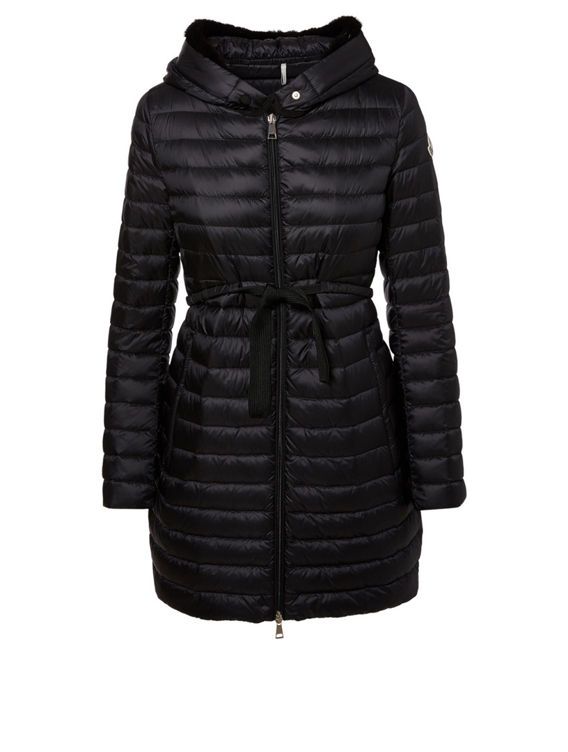 Moncler store barbel fur