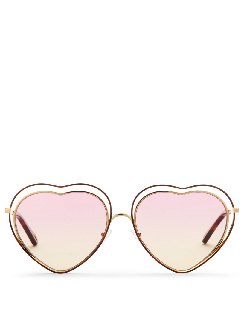 CHLOE Poppy Love Heart Sunglasses Holt Renfrew