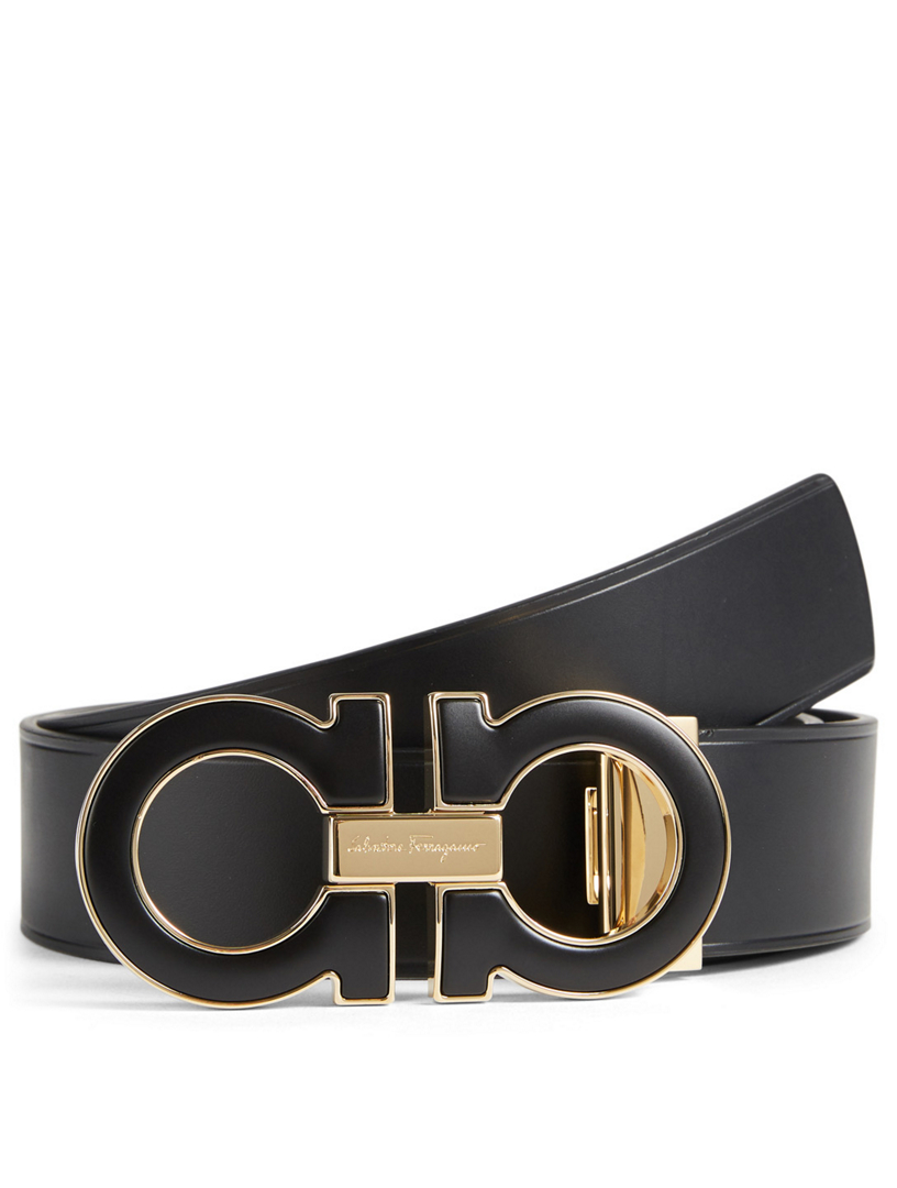 Adjustable Gancini belt - Belts - Leather Accessories - Men - Salvatore  Ferragamo CA