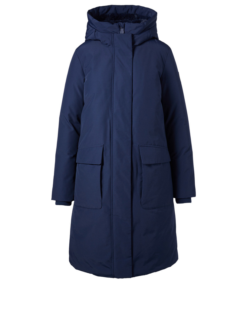 Women's Arctic Parka With Faux Fur Hood