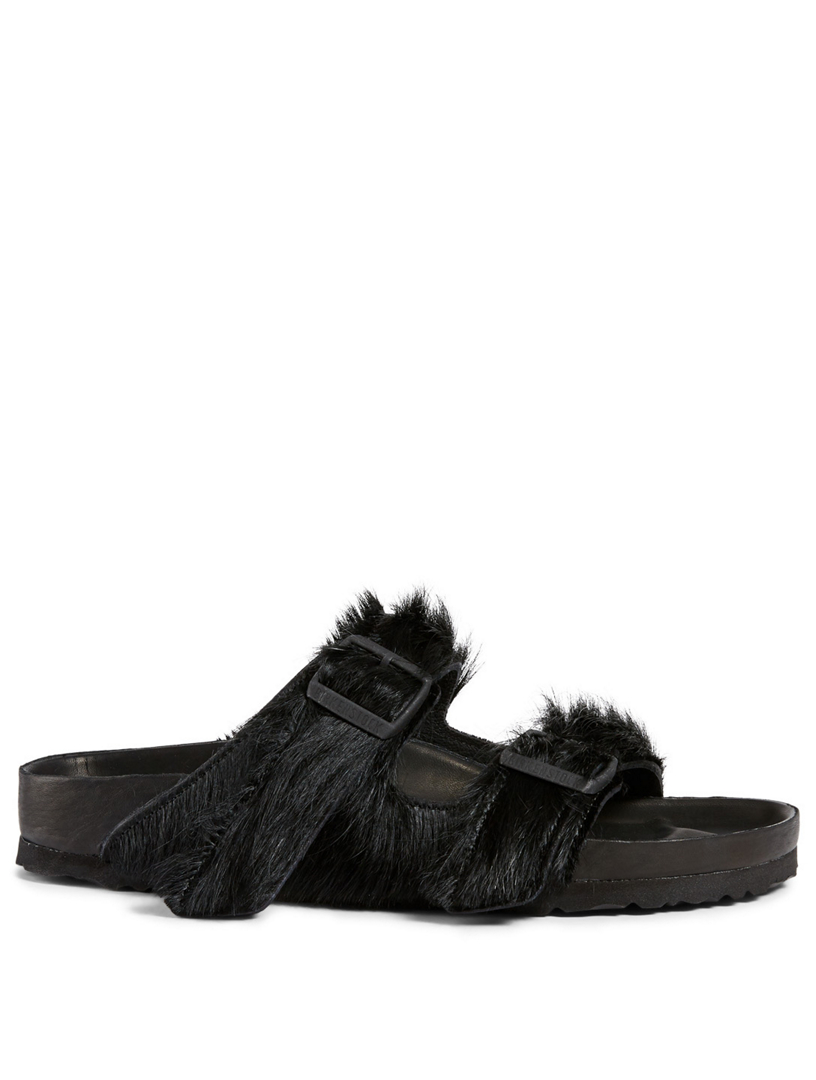 Rick owens birkenstock discount fur