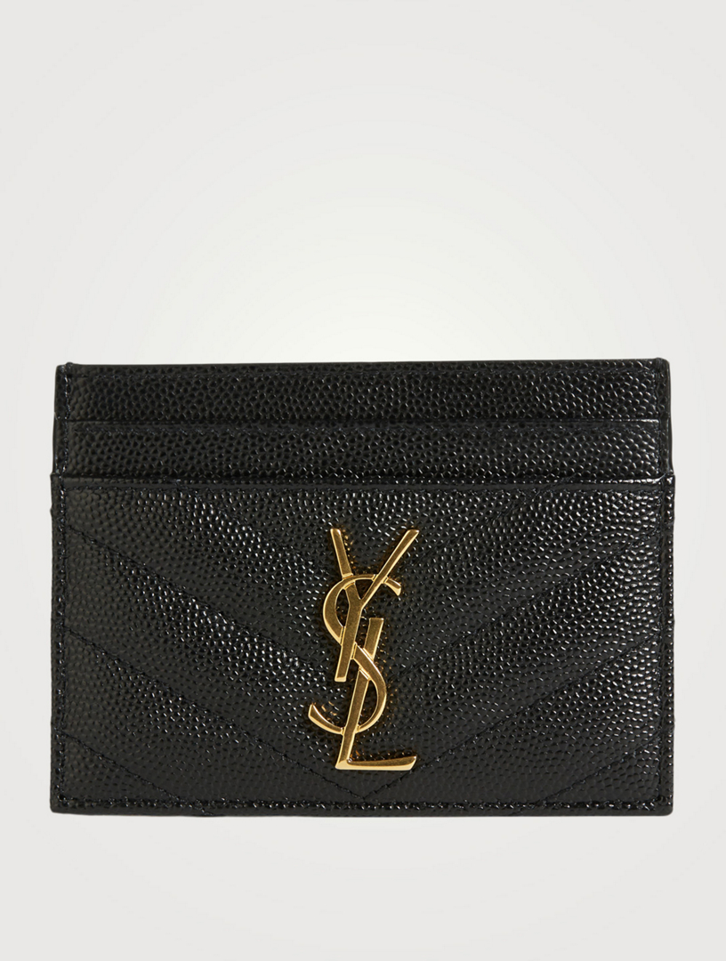 Ysl card holder outlet dupe