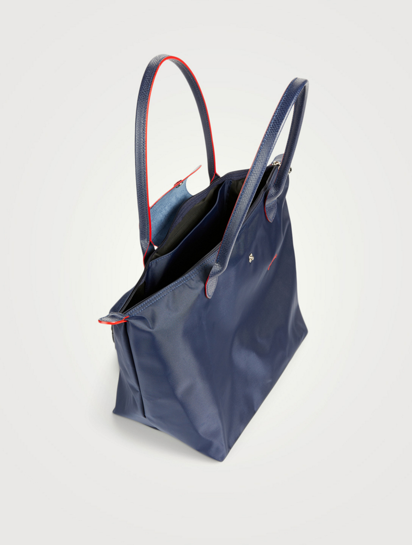 Longchamp Le Pliage Club Large Nylon Shoulder Tote Bag