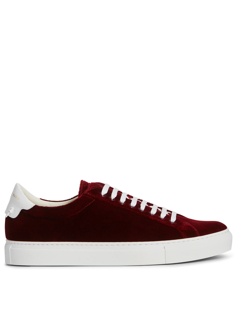 GIVENCHY Urban Street Velvet Sneakers Holt Renfrew