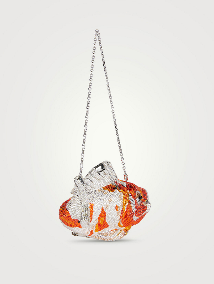 JUDITH LEIBER Koi Fish Crystal Clutch | Holt Renfrew
