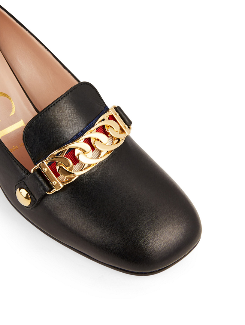 GUCCI Sylvie Leather Pumps Holt Renfrew