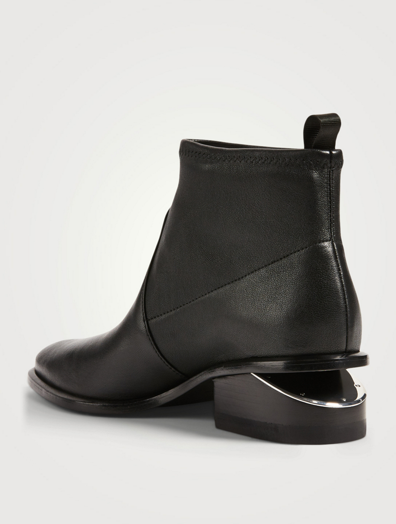 Alexander wang kori block heel bootie hotsell