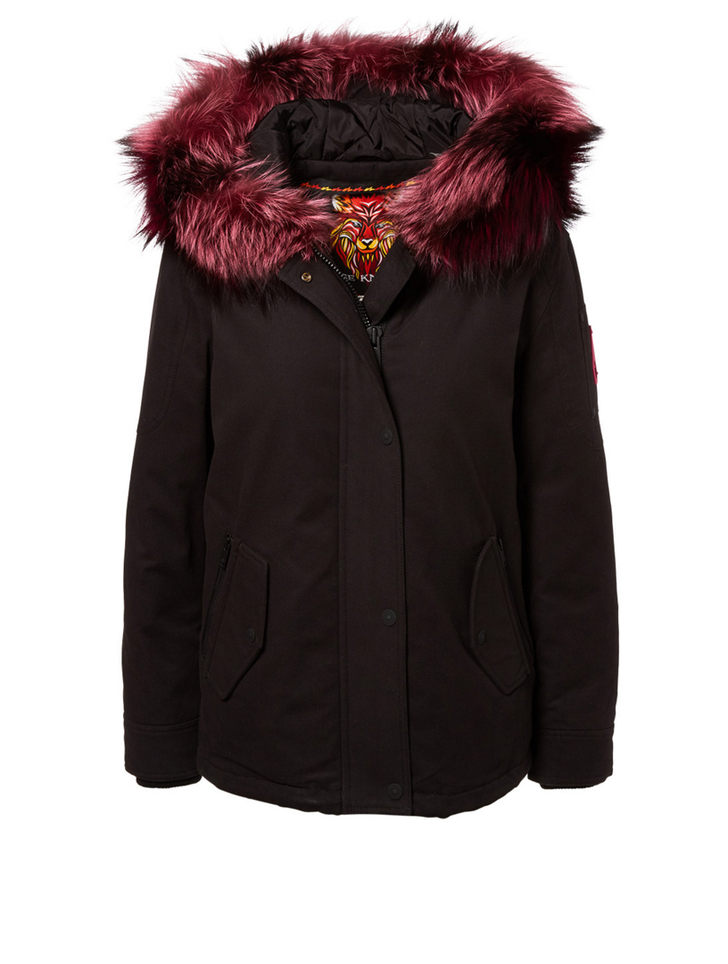 MOOSE KNUCKLES Kingscroft Parka With Fur Trim Holt Renfrew