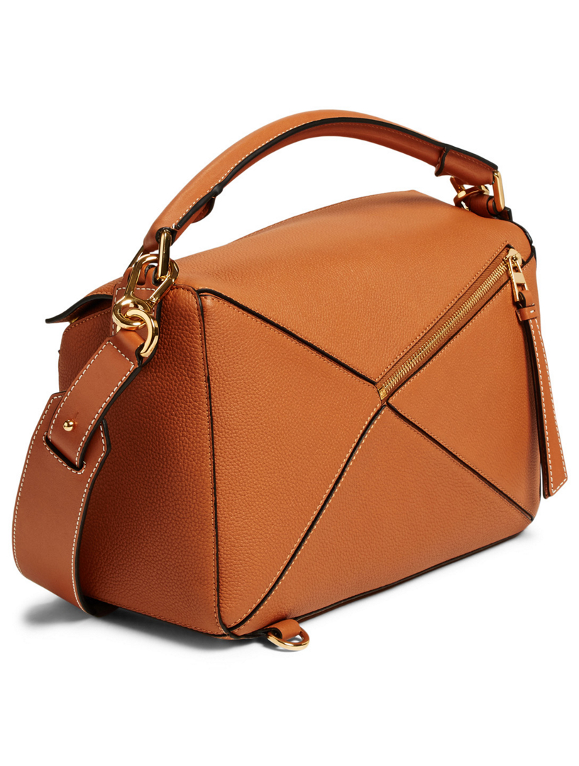 Puzzle Leather Bag