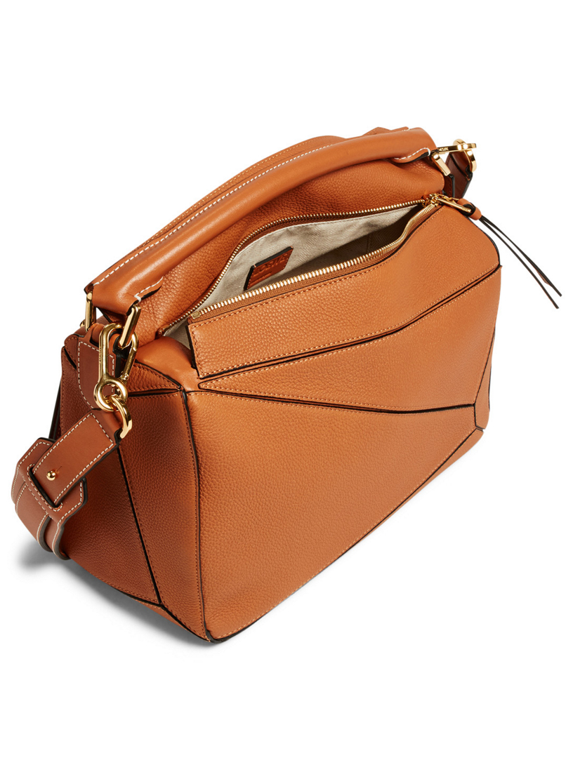 Puzzle Leather Bag