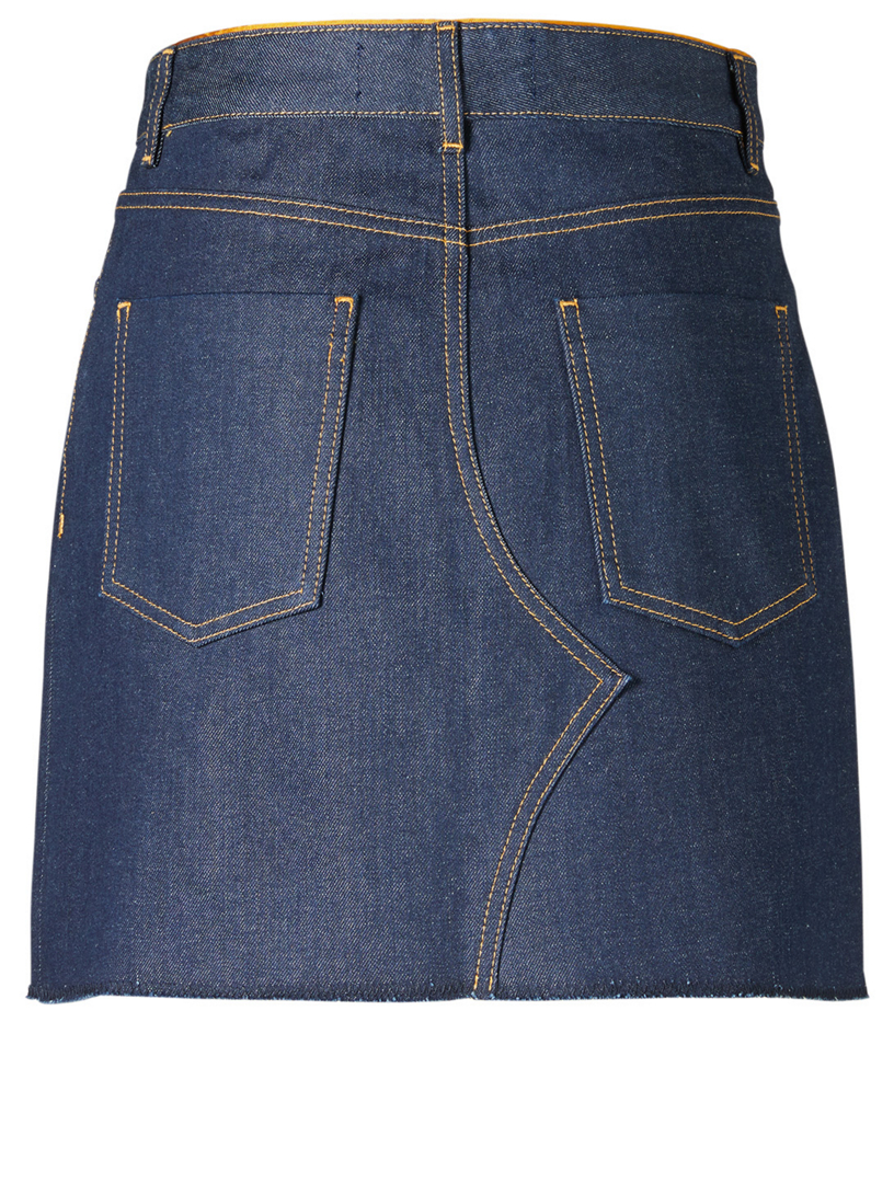 【PORTERNA】Woods Denim Mini Skirt Devon Cargo Mini Skirt | GUESS Canada