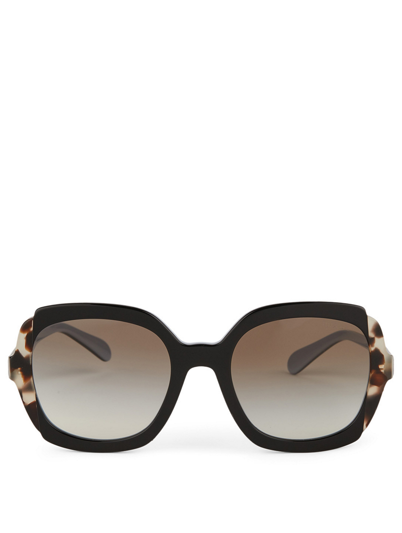 Square Two-Tone Sunglasses