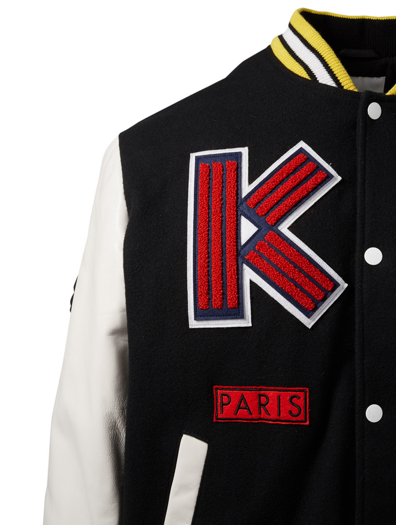 Varsity Jacket With Patches