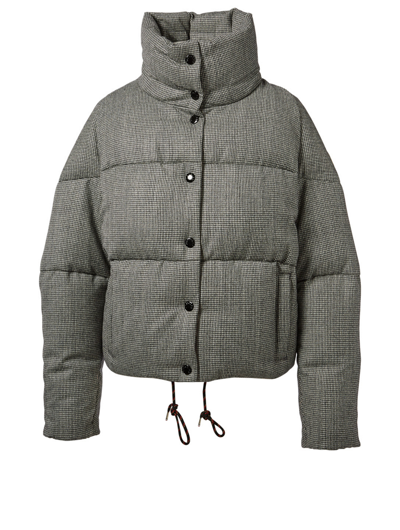 MONCLER Cer Wool Down Puffer Jacket In Houndstooth Holt Renfrew