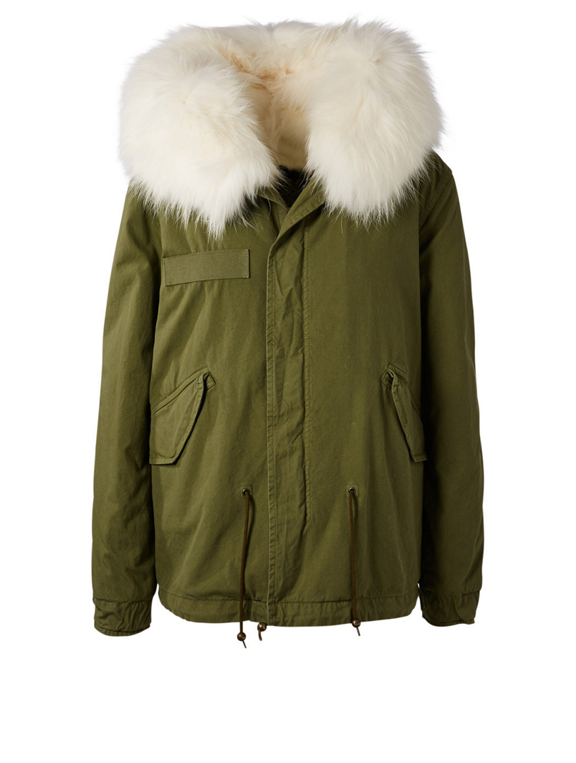 Mini Parka With Fur