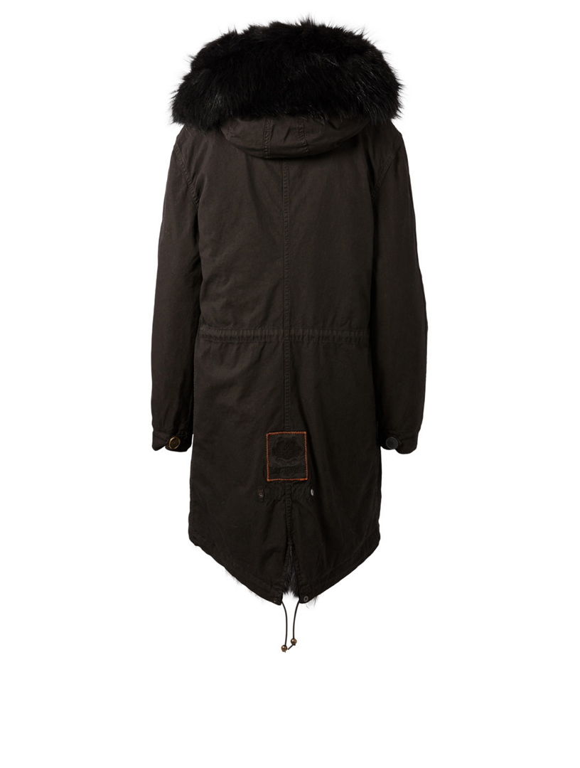 Long Parka With Fur