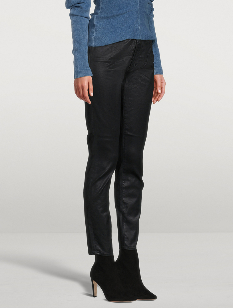 Ag coated best sale black jeans