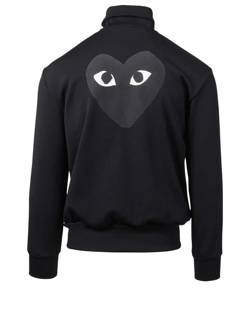 COMME DES GAR ONS PLAY Heart Track Jacket Holt Renfrew