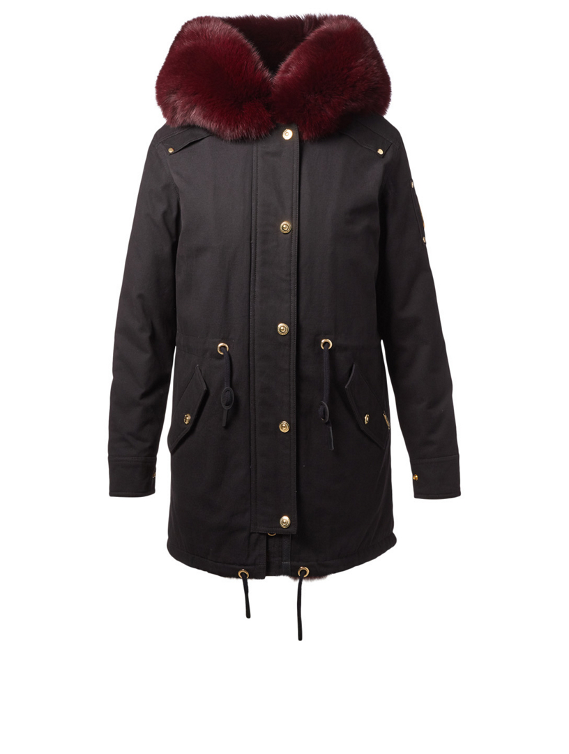 MOOSE KNUCKLES Steller Parka With Fur Trim Holt Renfrew