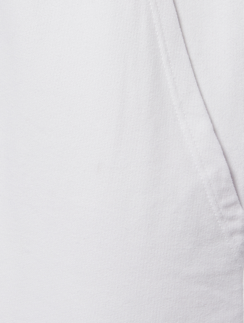 Boxy Cotton Sweatshirt Dress