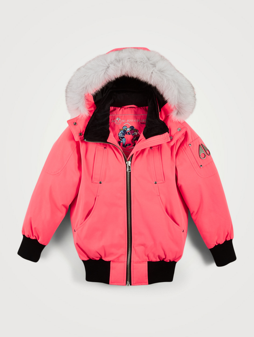 Girls moose knuckles store coat