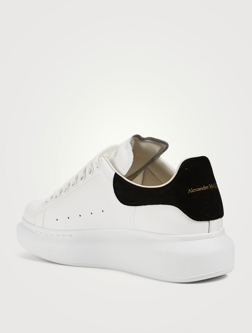 Sneakers en cuir surdimensionn s