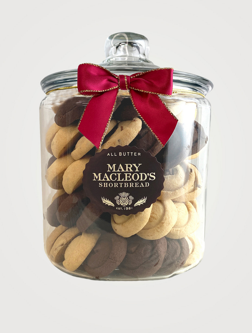 Cookie Jar of Assorted Shortbread
