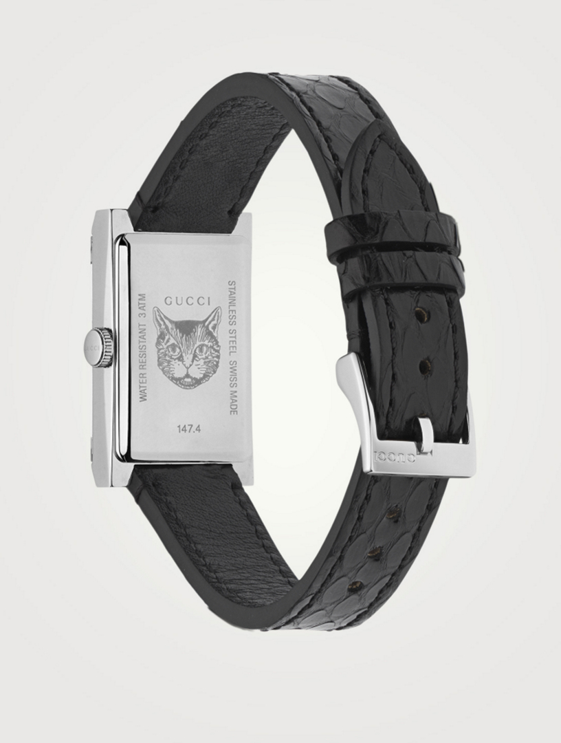 G-Frame Stainless Steel Ayers Strap Watch