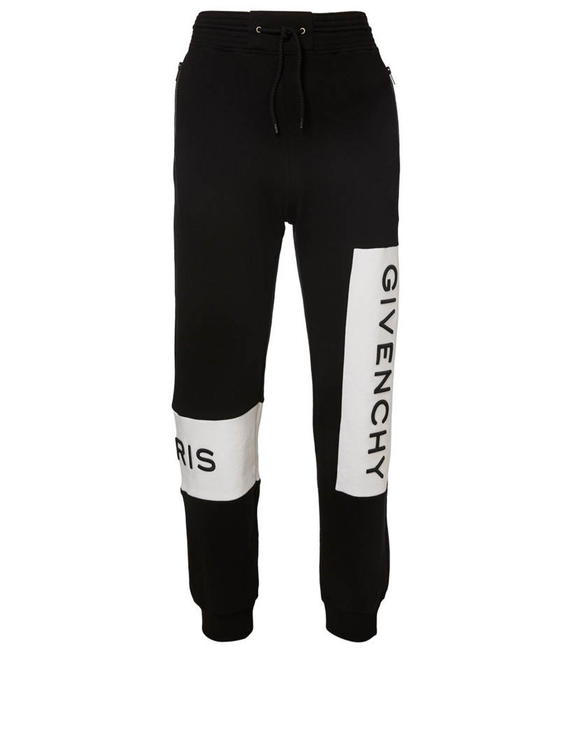 GIVENCHY Logo Panel Jogger Pants