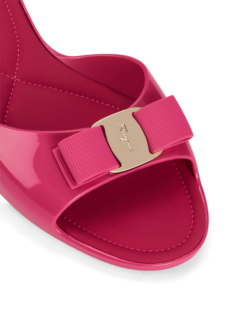 Ferragamo store jelly sandals