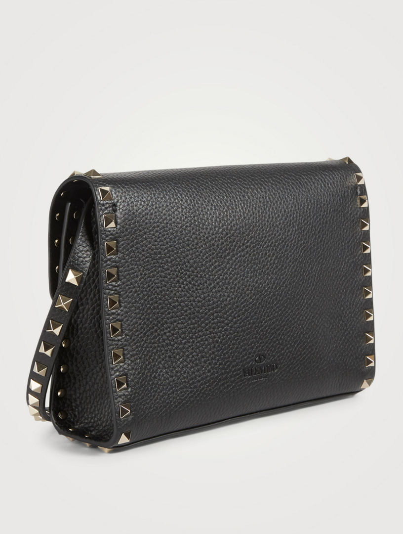 VALENTINO GARAVANI Medium Rockstud Leather Crossbody Bag | Holt Renfrew