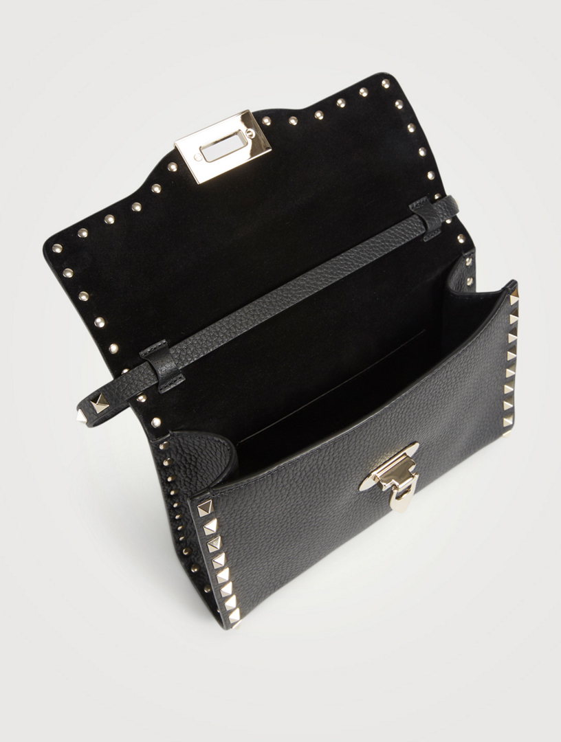VALENTINO GARAVANI Medium Rockstud Leather Crossbody Bag | Holt Renfrew