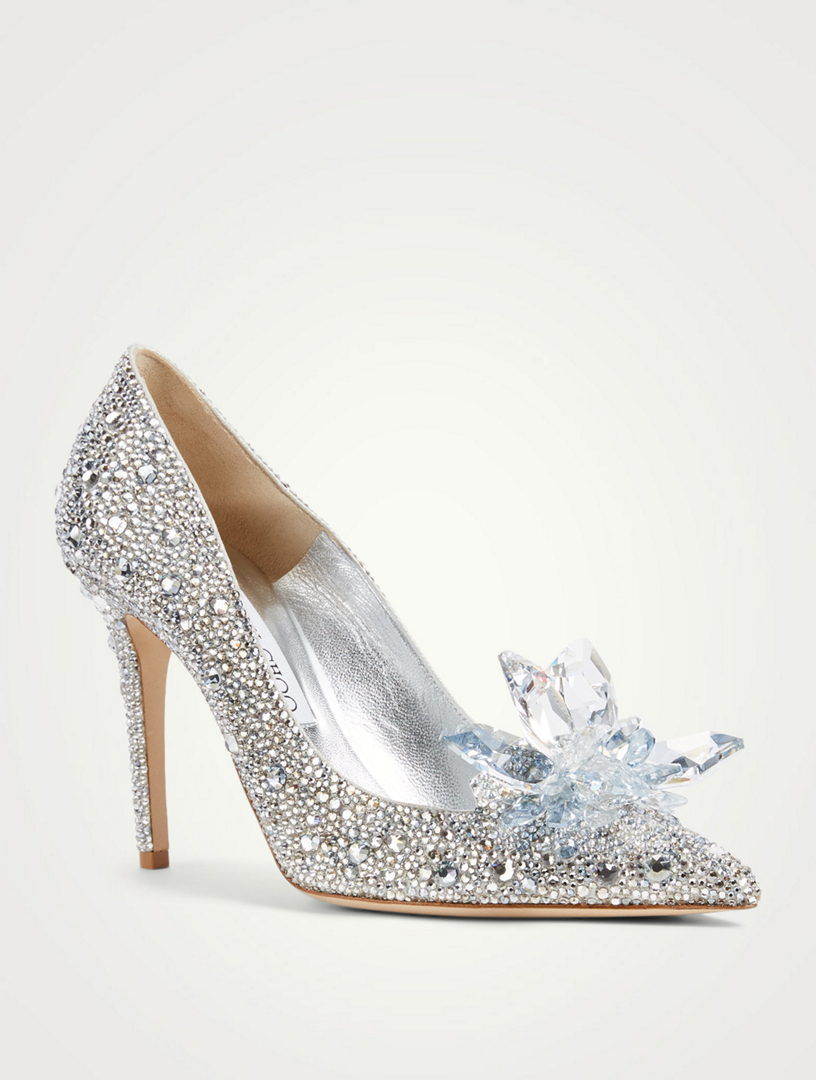 JIMMY CHOO Cinderella Edit Avril Crystal Pumps Holt Renfrew